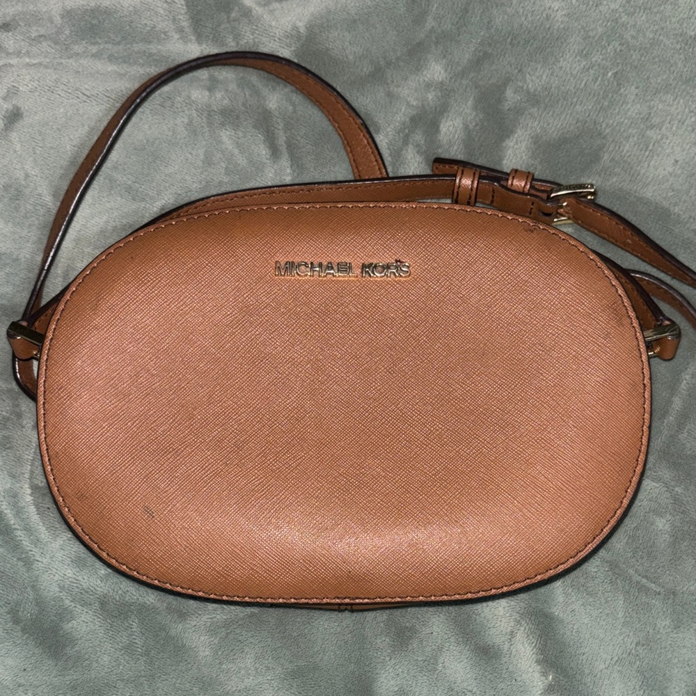 Michael Kors Tan Crossbody Bag